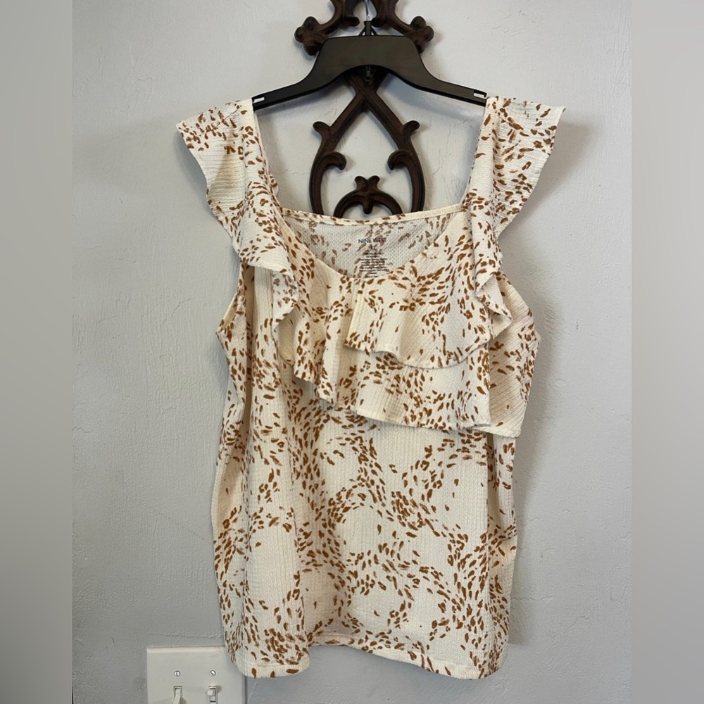 Nine West Women’s Ruffled Top